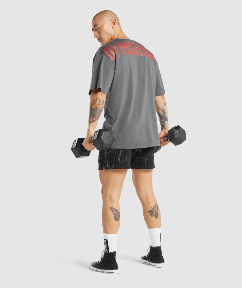 Gymshark Szénszürke Power Póló