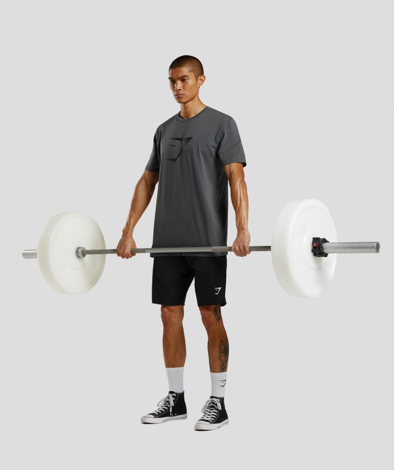 Gymshark Charcoal Cápafej Töltetű Póló