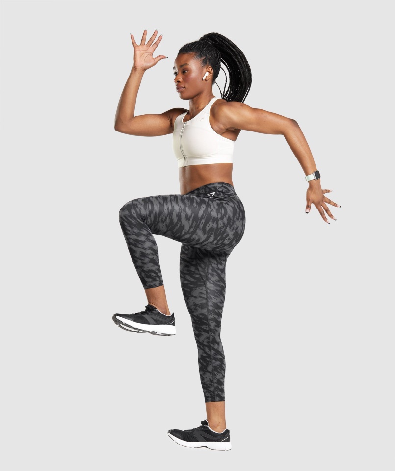 Gymshark Kókuszfehér Speed Sportmelltartó