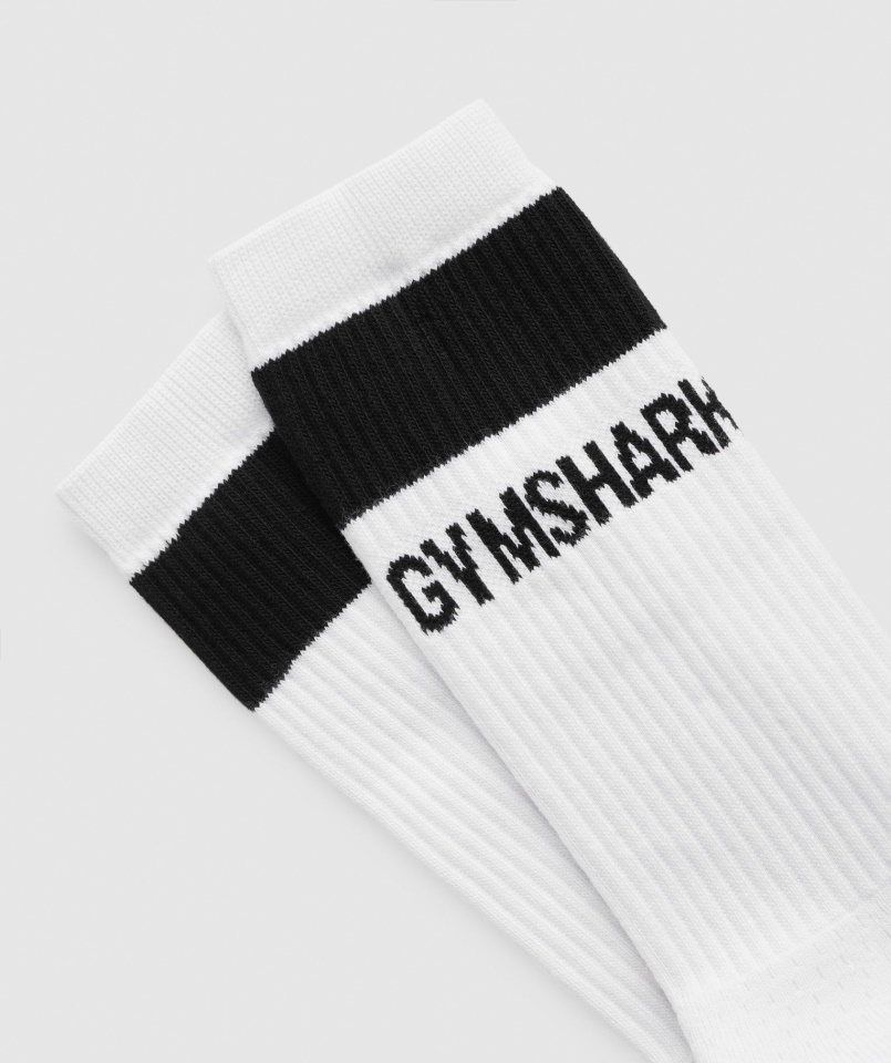 Gymshark Crew Zokni 1 Db Fehér