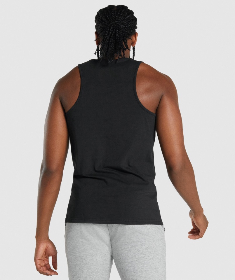 Gymshark Kritikus 2.0 Tank Fekete