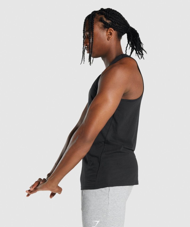 Gymshark Kritikus 2.0 Tank Fekete