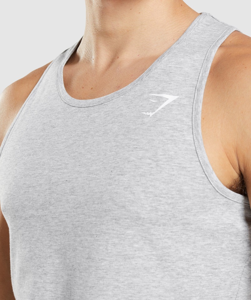 Gymshark Kritikus 2.0 Tank Világosszürke Márga