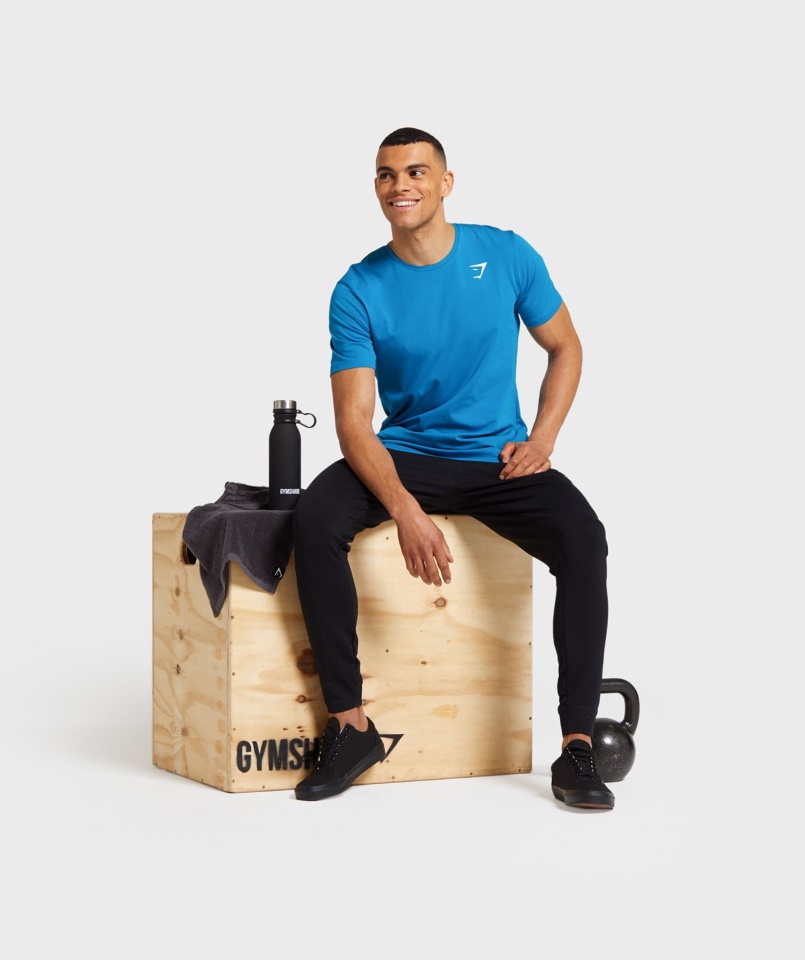 Gymshark Kritikus Cipzáros Joggerek Fekete