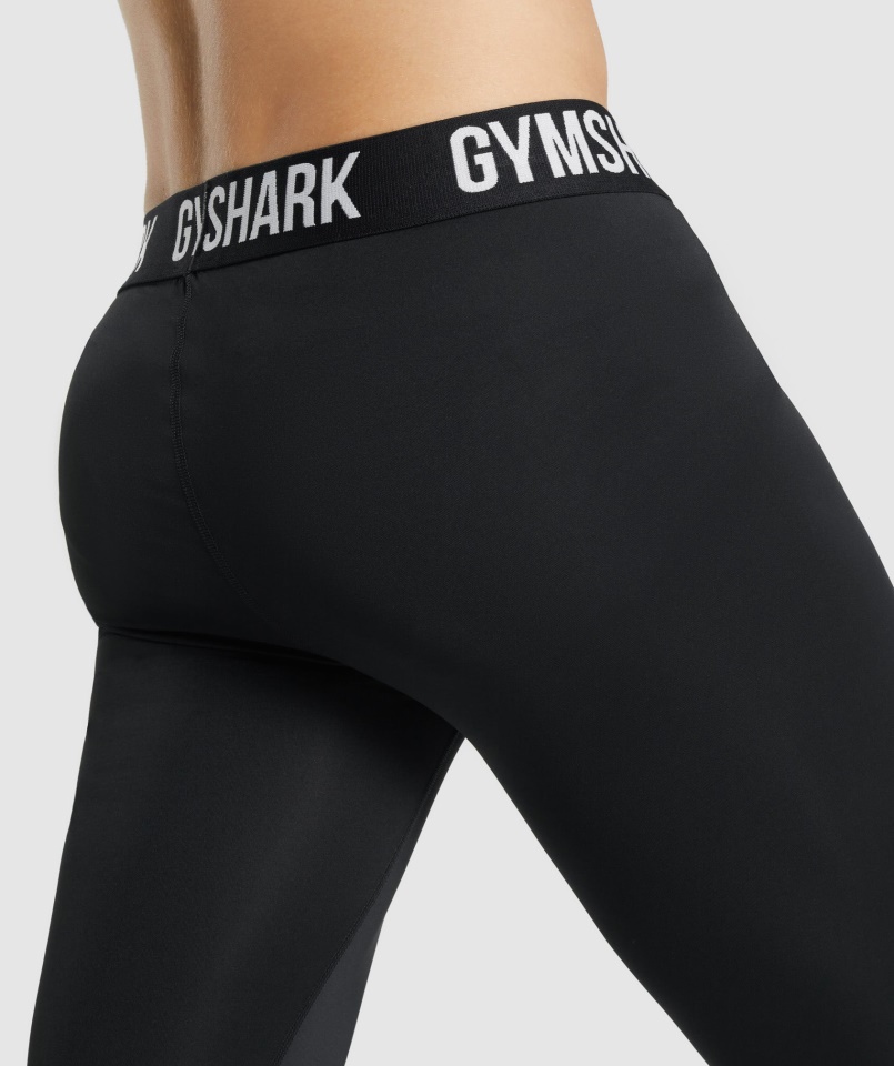Gymshark Elem Baselayer Leggings Fekete