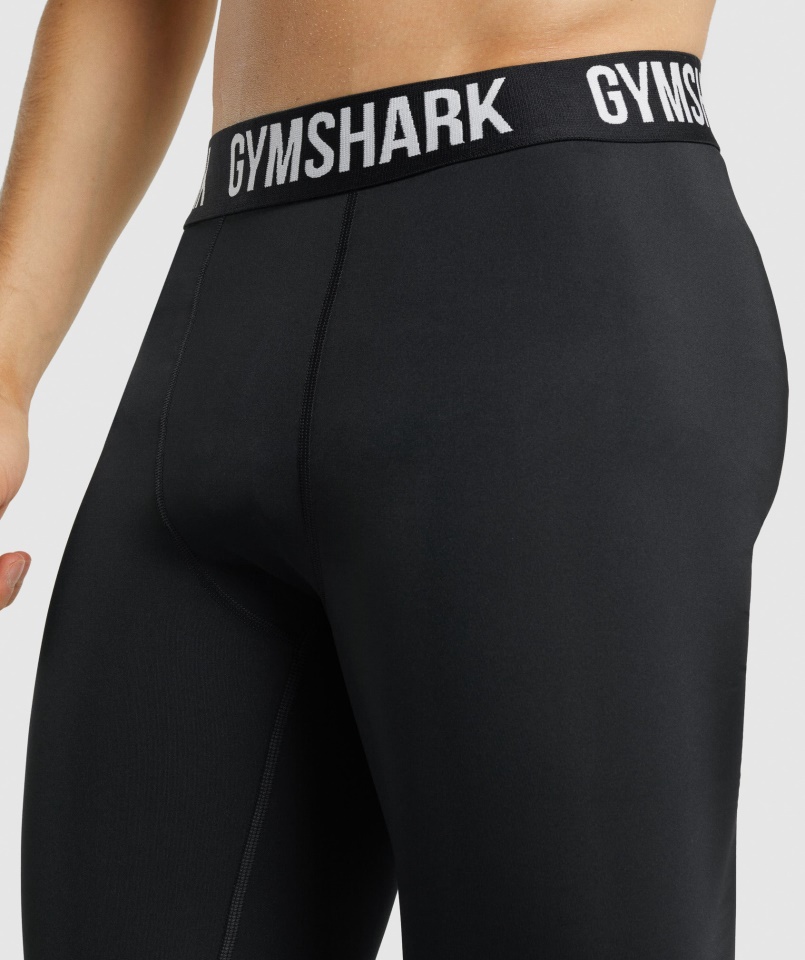 Gymshark Elem Baselayer Leggings Fekete