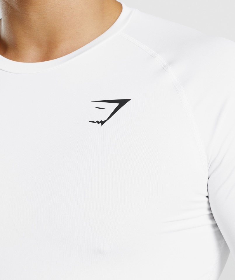 Gymshark Element Baselayer Póló Fehér