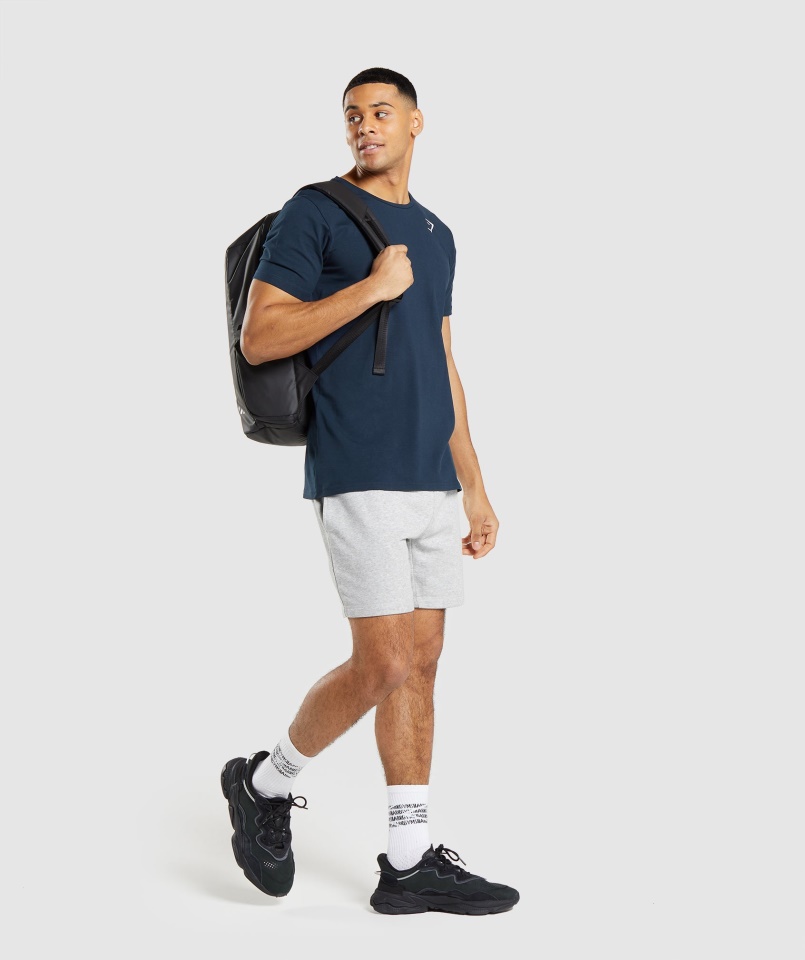 Gymshark Alapvető Póló Sötétkék