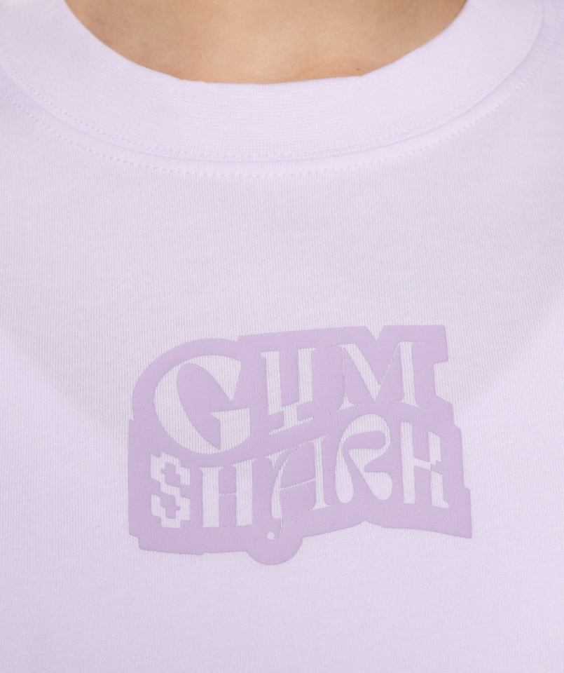 Gymshark Fakult Lila Logós Grafikus Túlméretezett Póló