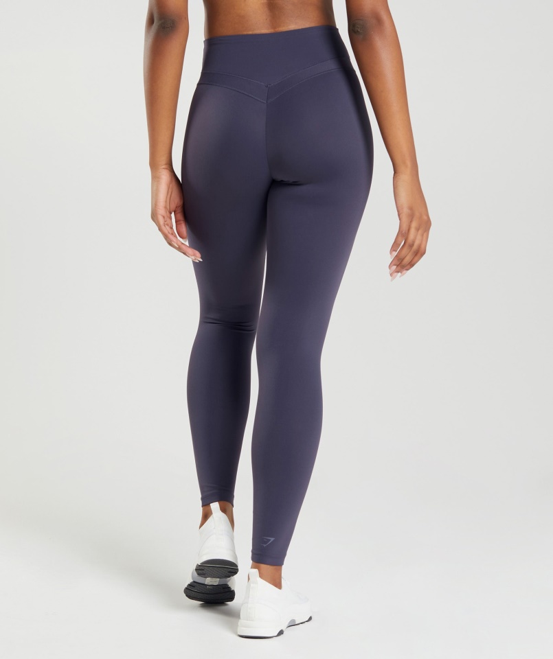 Gymshark Indigó Sötétkék Whitney Magas Szárú Leggings