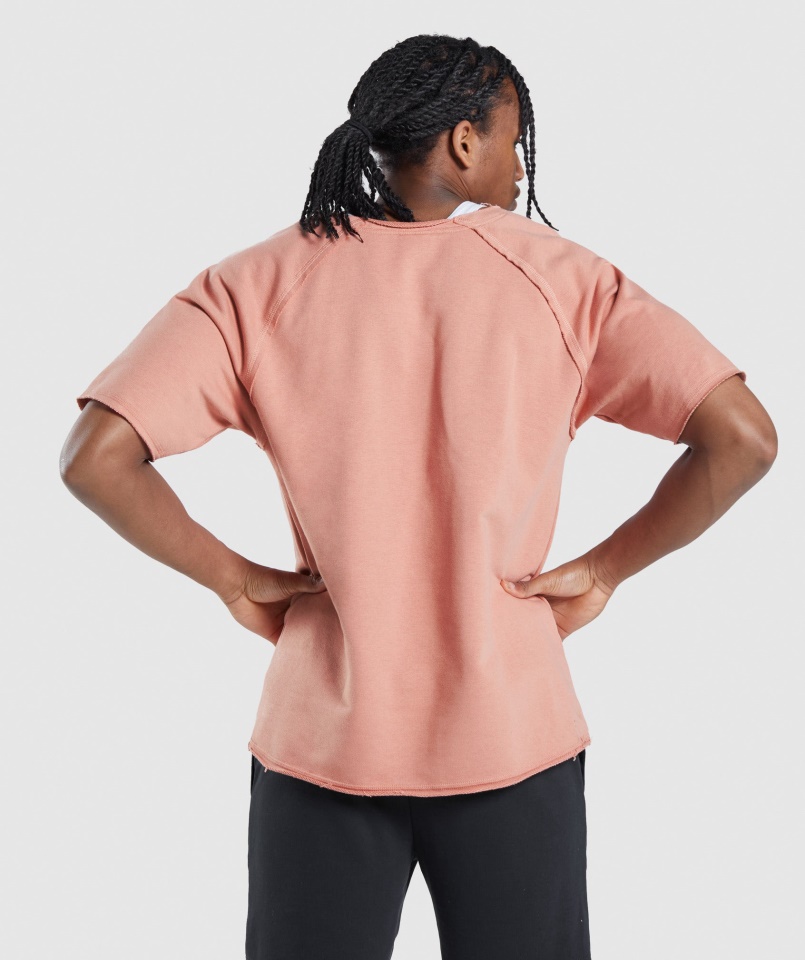 Gymshark Legacy Rongyfelső Nevada Rózsaszín