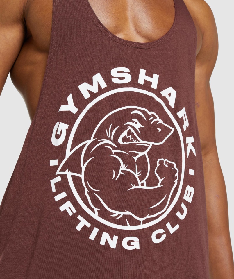 Gymshark Legacy Stringer Cseresznyebarna