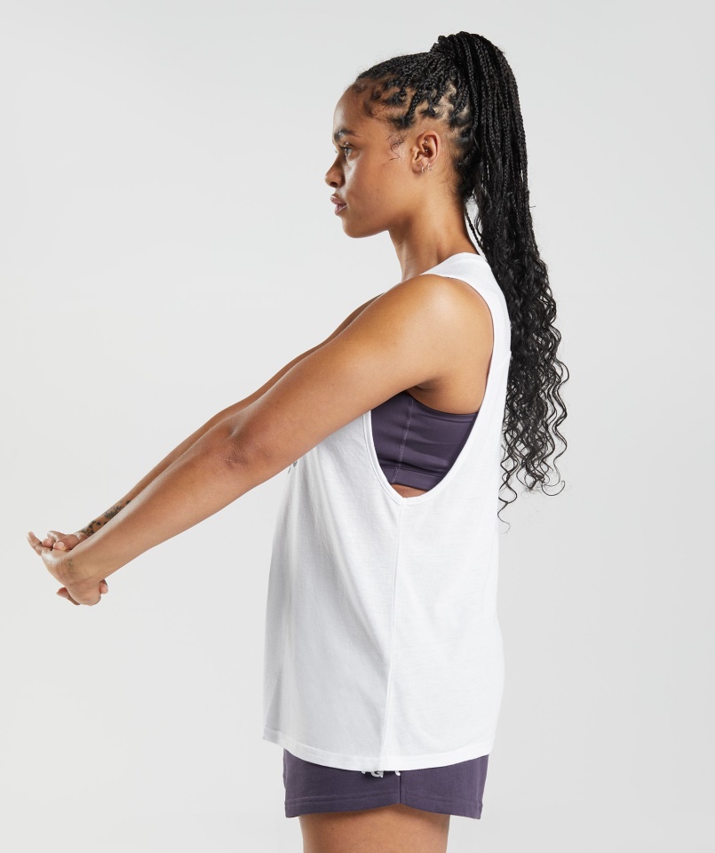 Gymshark Legacy Tank Fehér