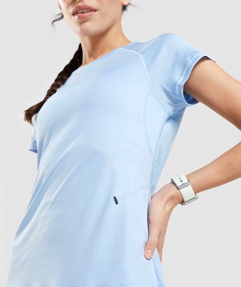 Gymshark Holdkő Kék Speed Póló
