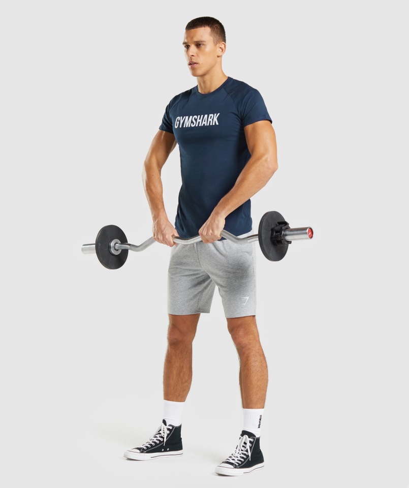 Gymshark Navy Apollo Póló