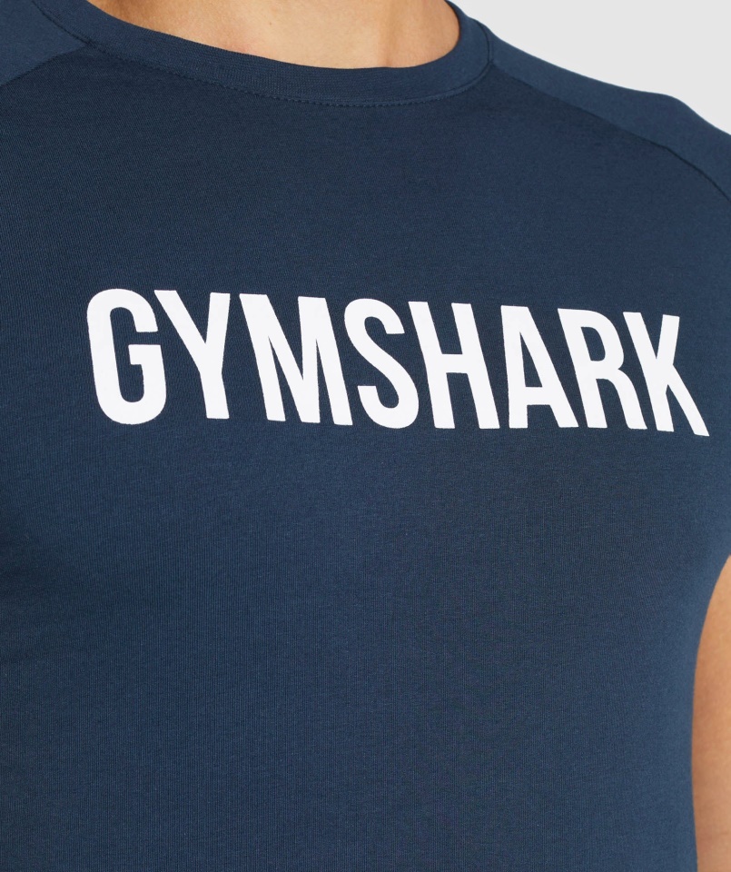 Gymshark Navy Apollo Póló