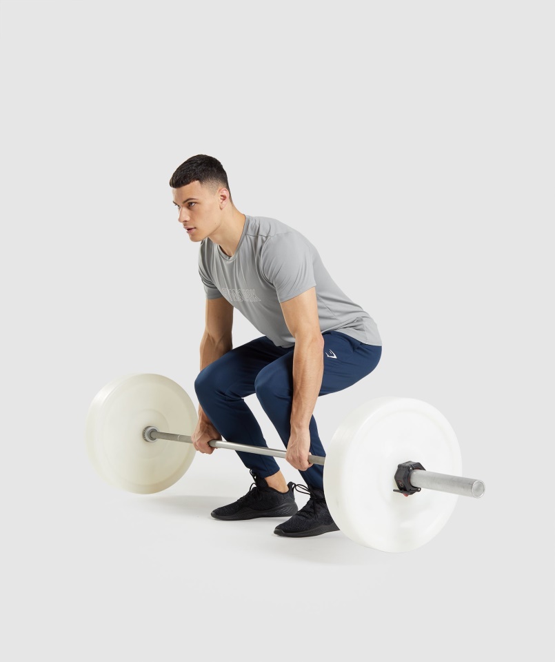 Gymshark Haditengerészet érkezése Kötött Kocogó