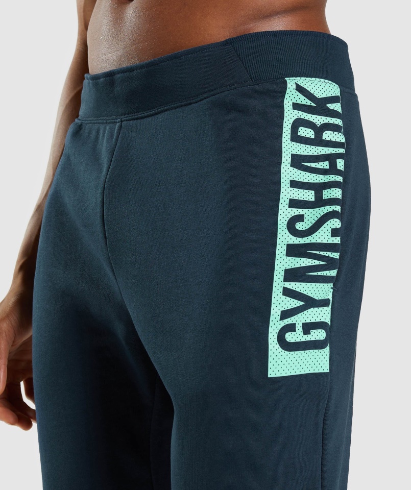 Gymshark Navy Merész Kocogók