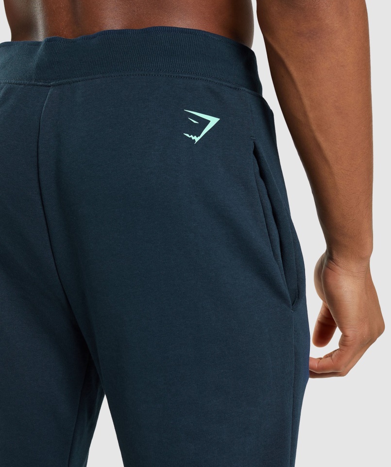 Gymshark Navy Merész Kocogók
