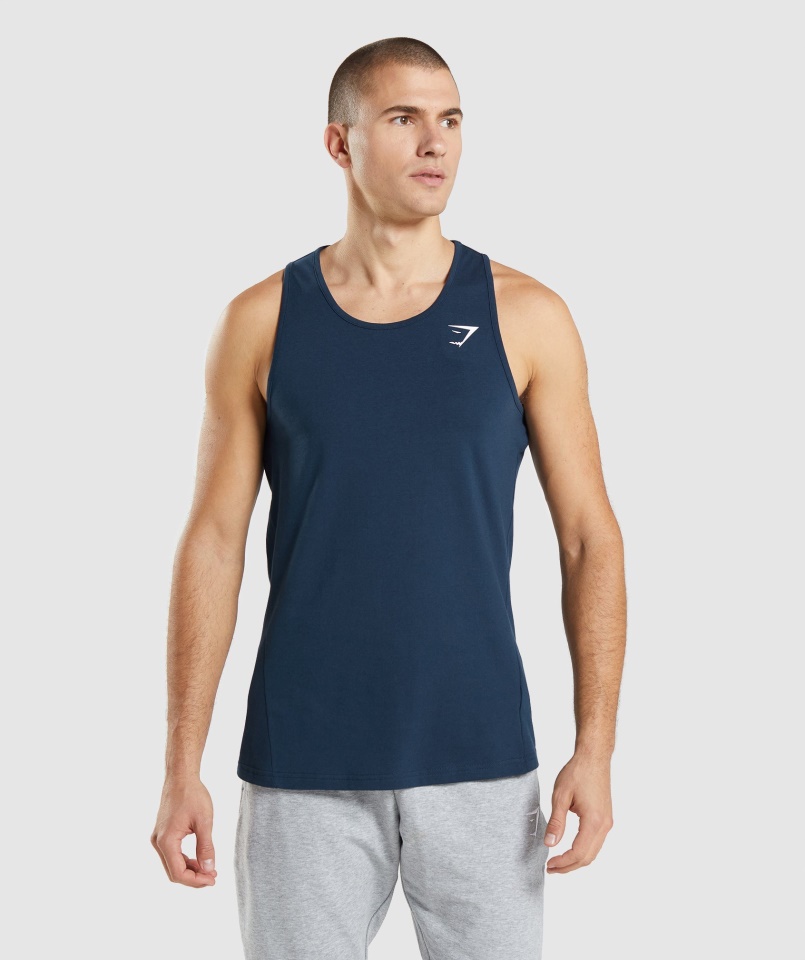 Gymshark Haditengerészet Kritikus 2.0 Tank