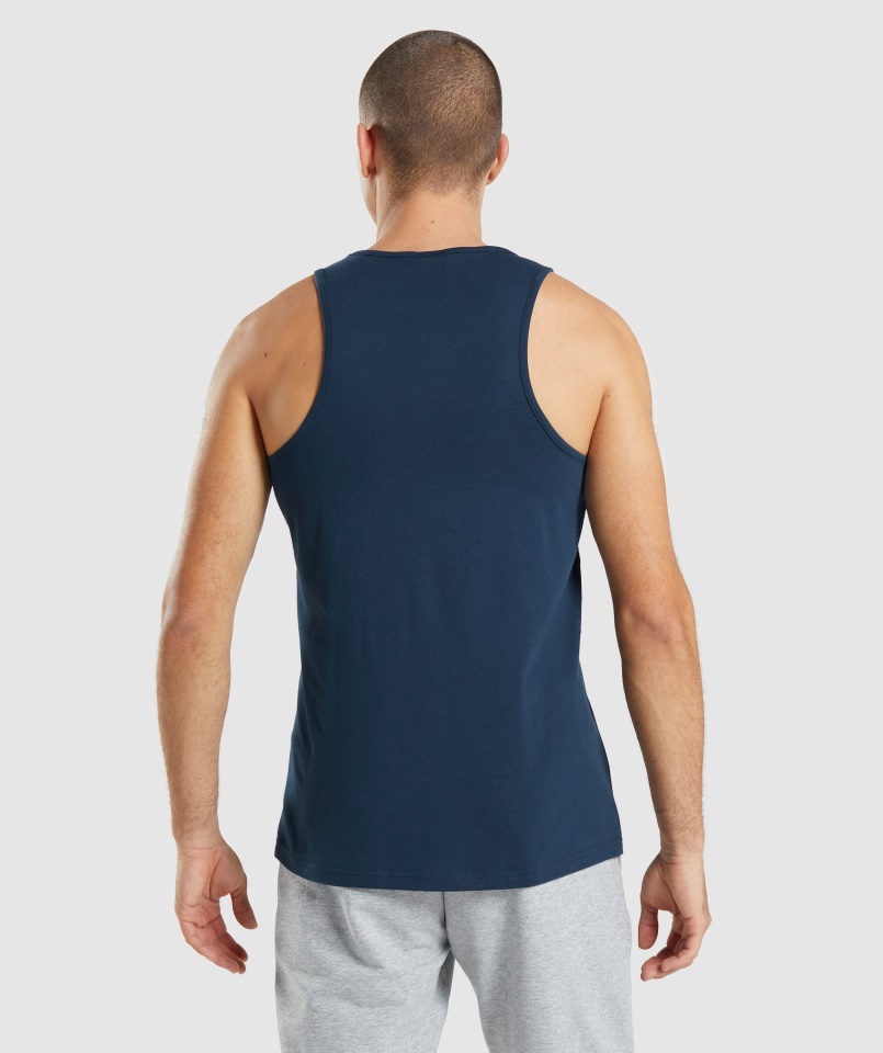 Gymshark Haditengerészet Kritikus 2.0 Tank