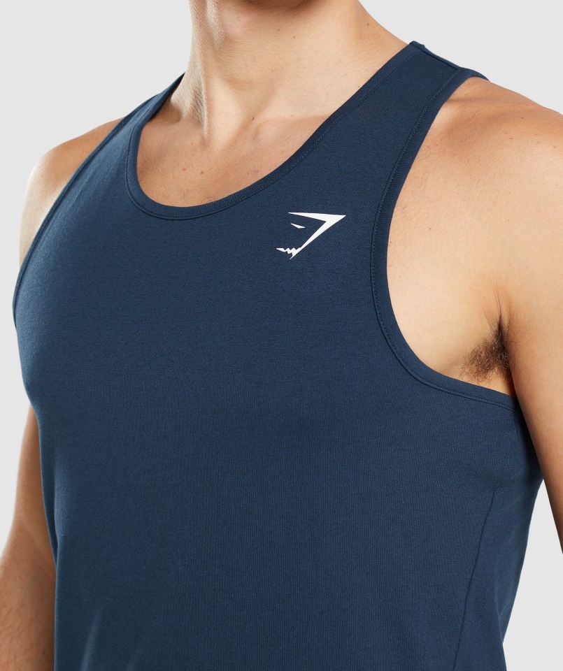 Gymshark Haditengerészet Kritikus 2.0 Tank
