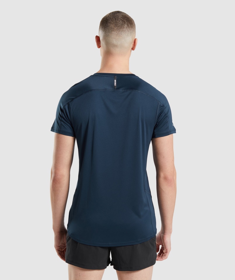 Gymshark Navy Speed Evolve Póló