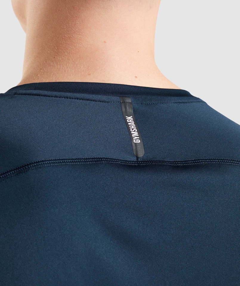 Gymshark Navy Speed Evolve Póló