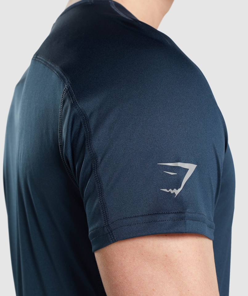 Gymshark Navy Speed Evolve Póló