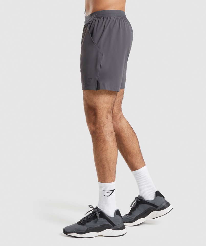 Gymshark Onyx Szürke Stúdió Rövidnadrág