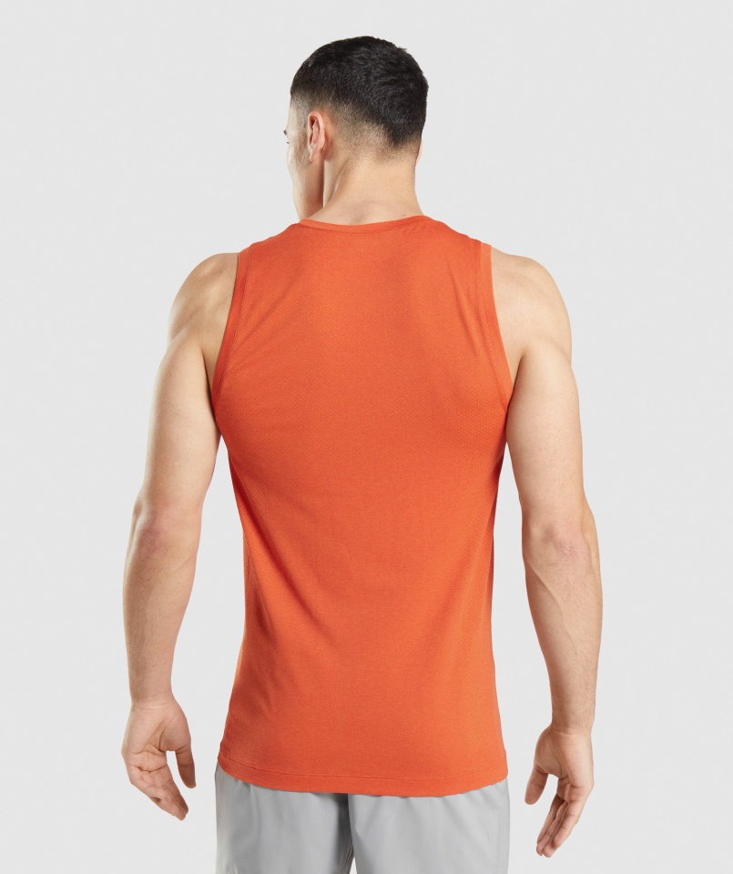 Gymshark Papaya Narancs Márga Vital Varrat Nélküli Könnyű Tank