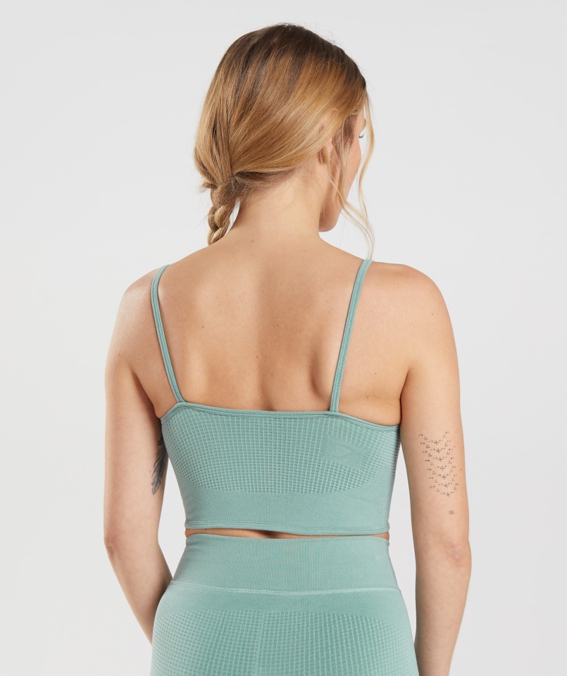 Gymshark Pause Seamless Bralette Maya Blue
