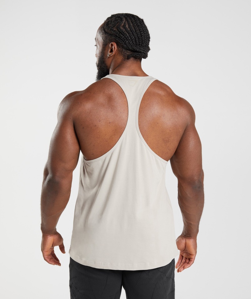 Gymshark Kavicsszürke Power Stringer