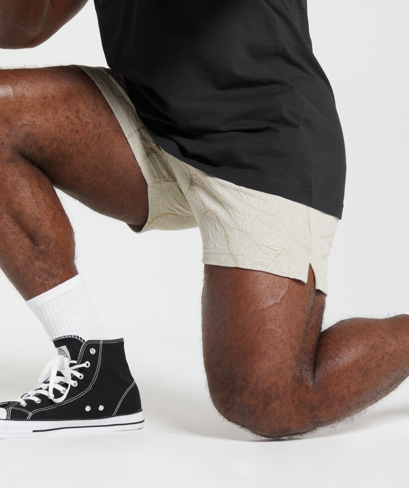 Gymshark Kavicsszürke Nyomtatási Teljesítményű 5