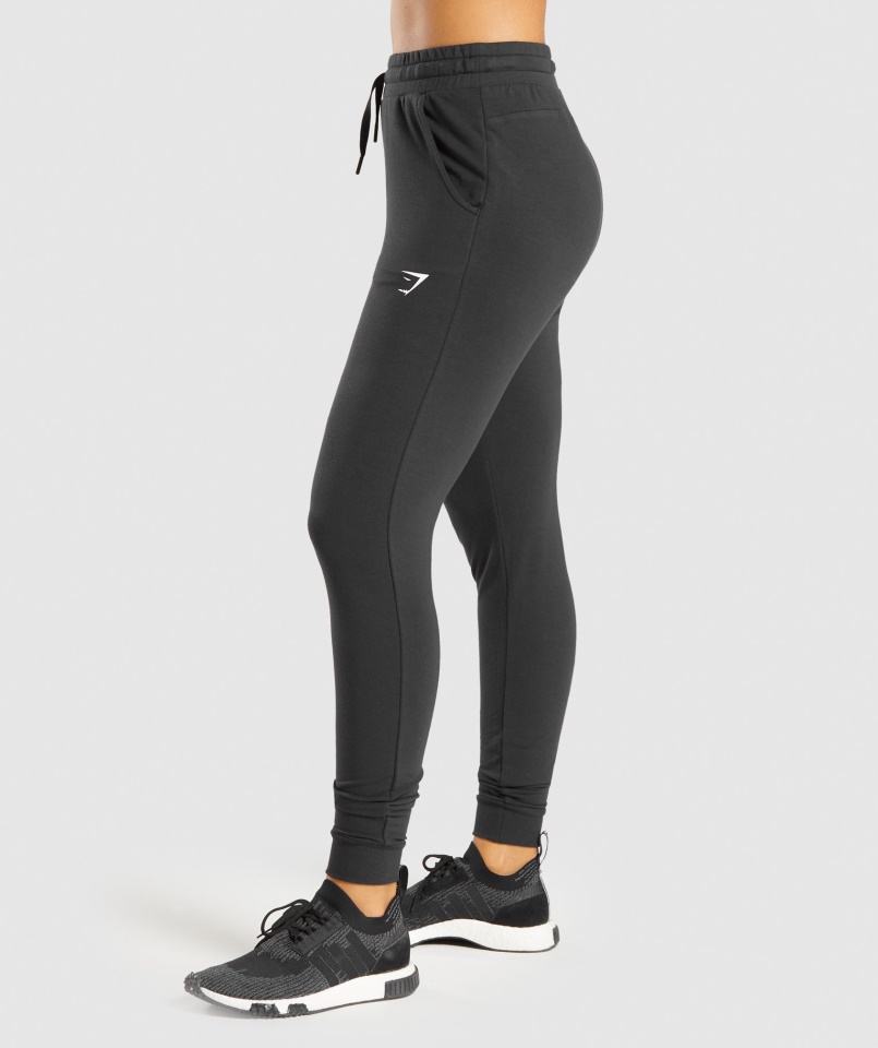 Gymshark Pippa Tréning Joggers Fekete