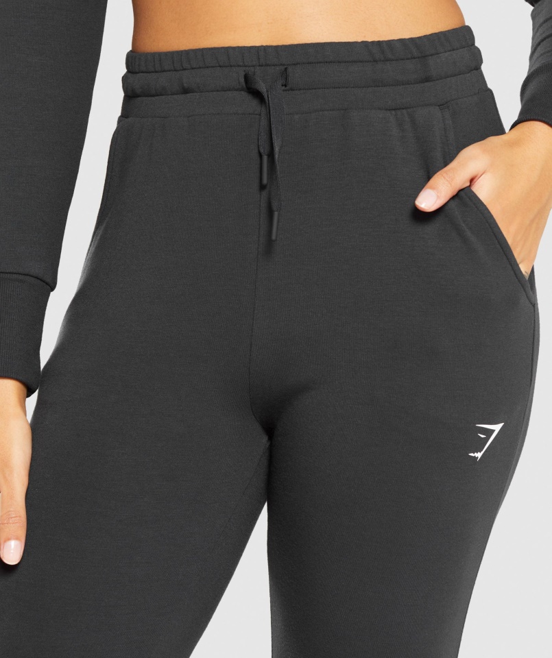 Gymshark Pippa Tréning Joggers Fekete