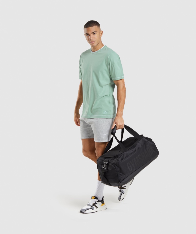 Gymshark Recess Póló Maya Kék-fehér