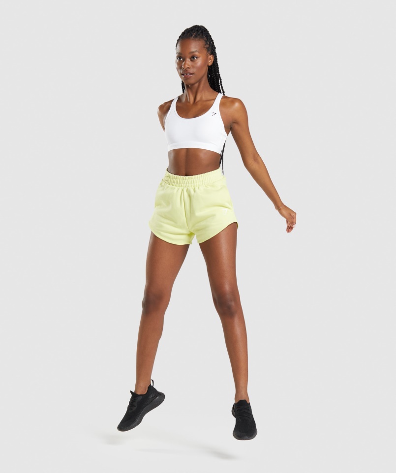 Gymshark Gombóc Nyakú Sportmelltartó Fehér