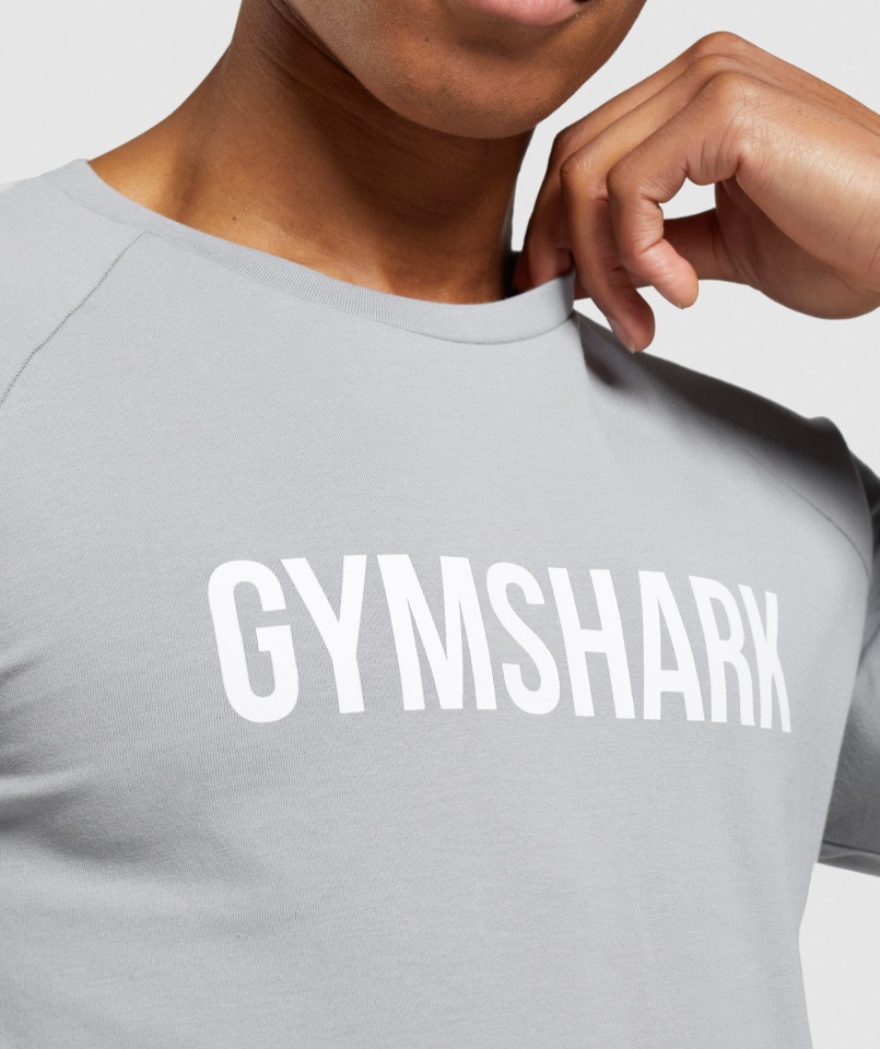 Gymshark Smokey Szürke Apollo Hosszú Ujjú Póló