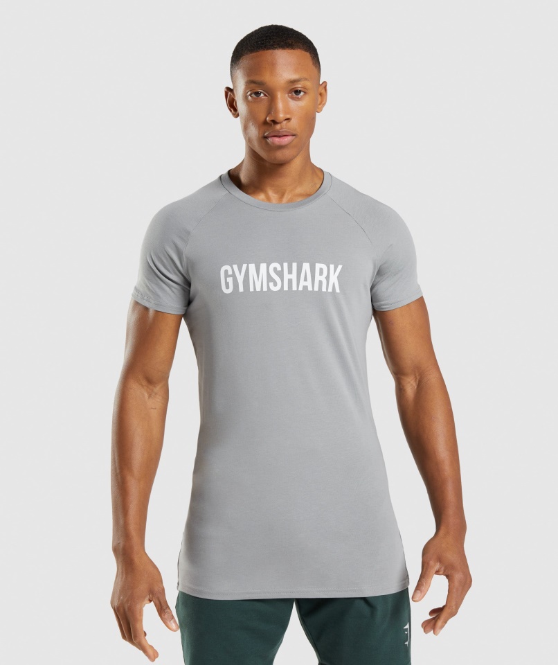 Gymshark Smokey Szürke Apolló Póló