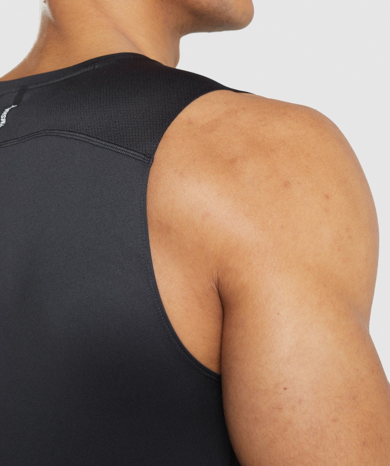 Gymshark Speed Evolve Tank Fekete
