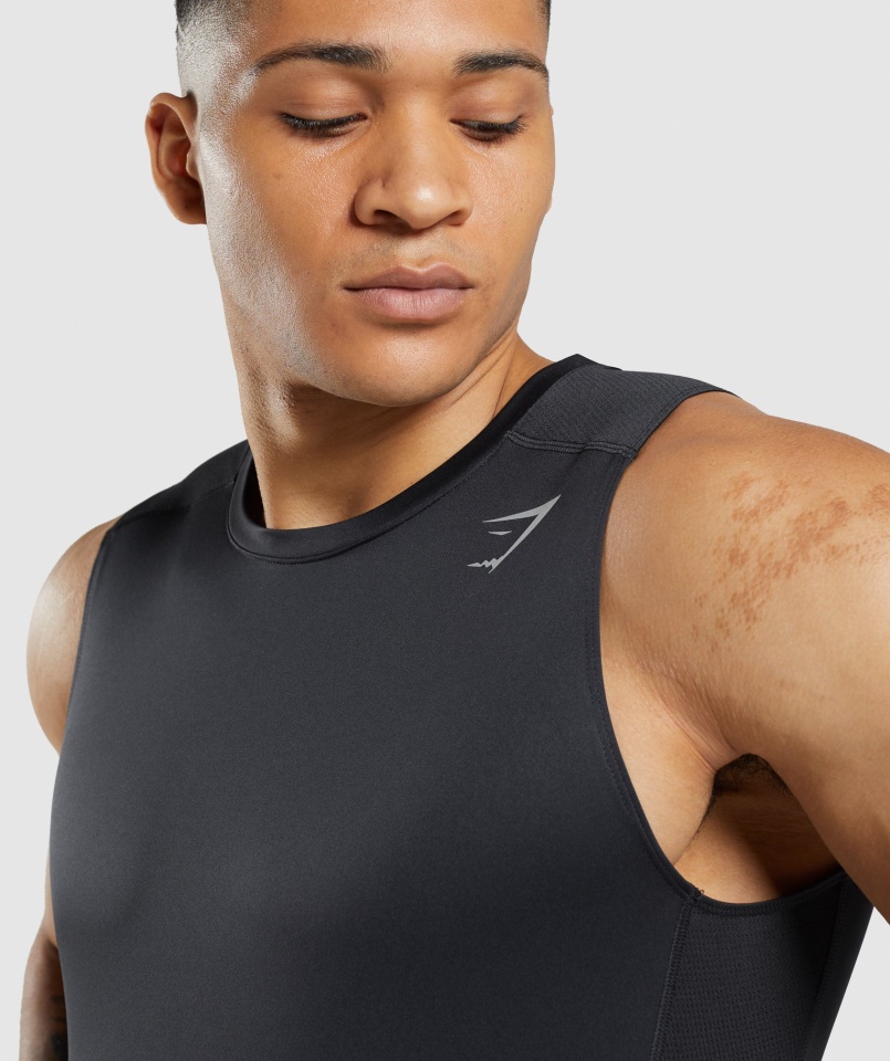 Gymshark Speed Evolve Tank Fekete