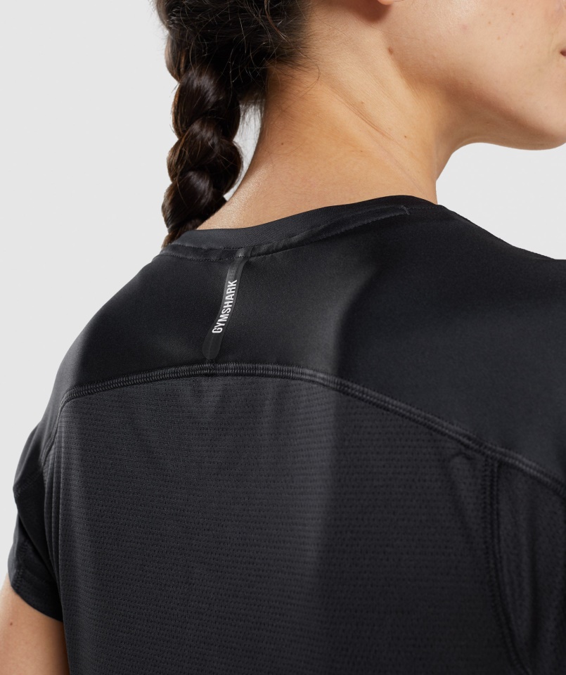 Gymshark Speed Póló Fekete