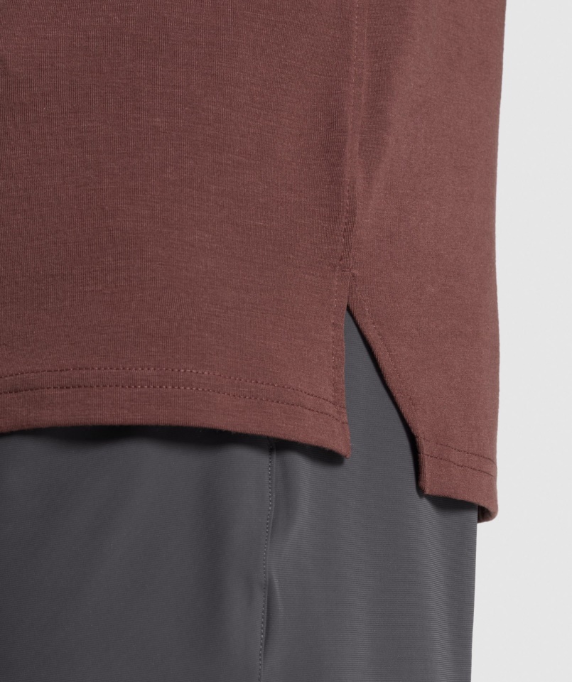 Gymshark Studio Amplify Tank Cseresznyebarna