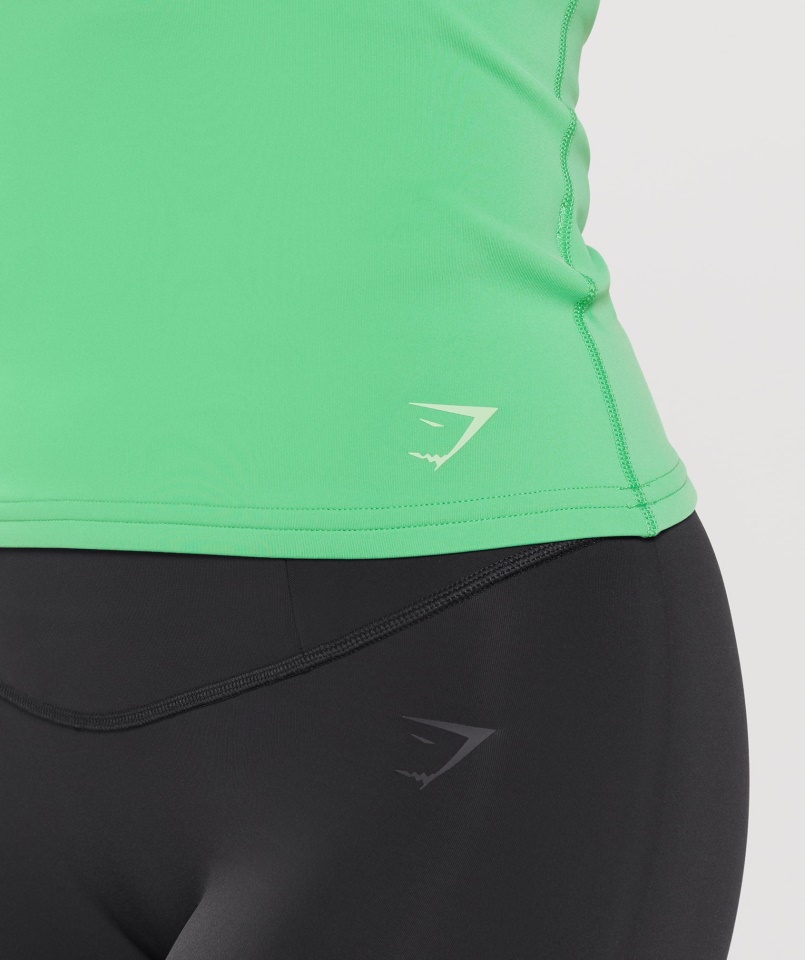 Gymshark Stúdió Tank Almazöld