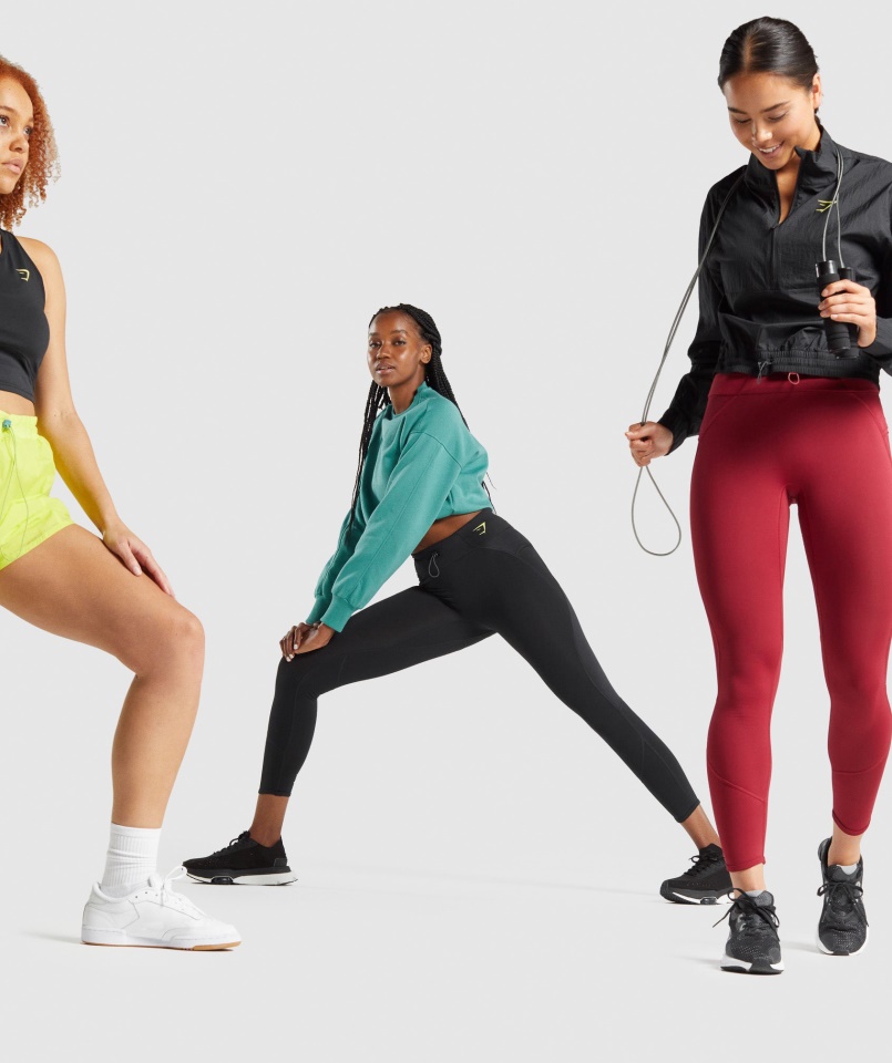 Gymshark Kékeszöld Pulóver