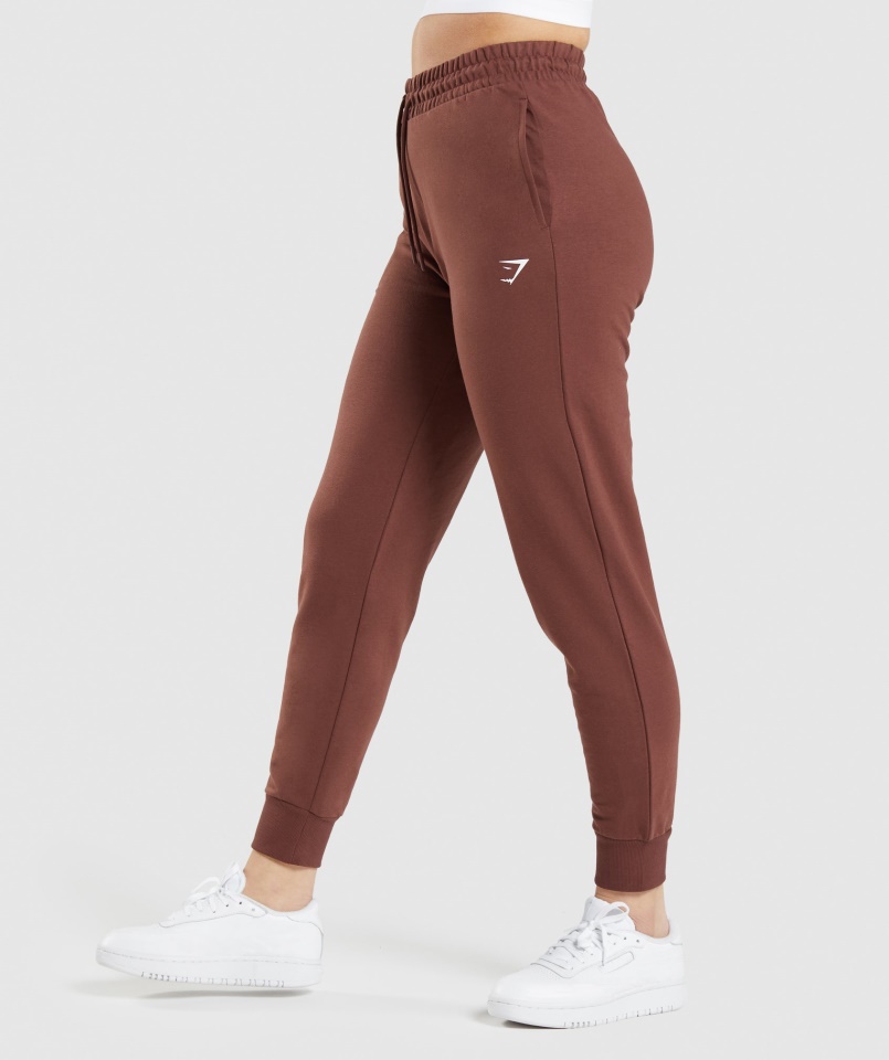 Gymshark Tréning Joggers Cseresznyebarna