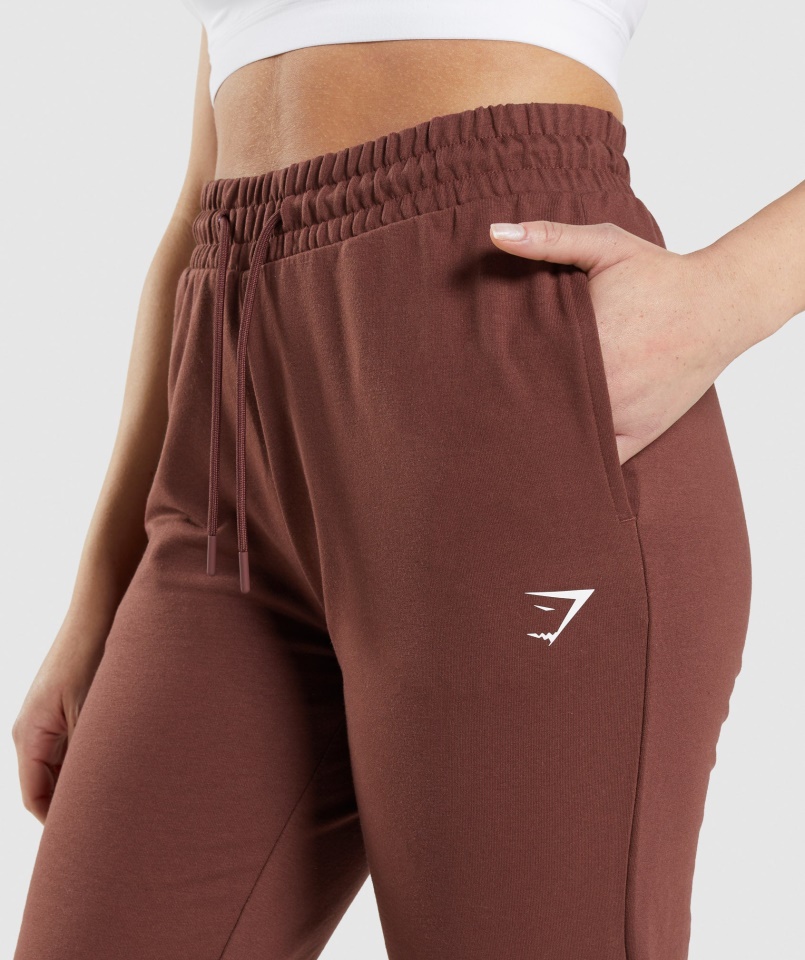 Gymshark Tréning Joggers Cseresznyebarna