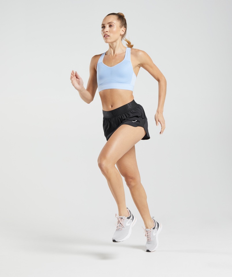 Gymshark Edzés Bő Szabású Rövidnadrág Fekete