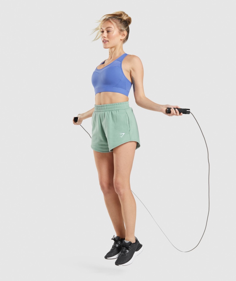 Gymshark Edzés Verejték Rövidnadrág Maya Blue